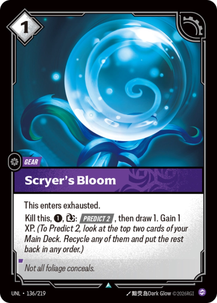 Scryer's Bloom [ Inglese / Giapponese / Cinese Semplificato ]