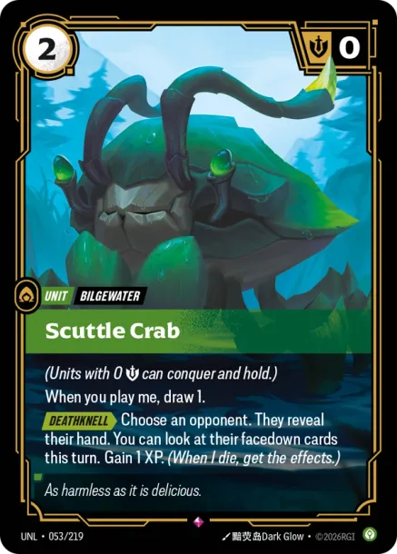 Scuttle Crab [ Inglese / Cinese Semplificato ]