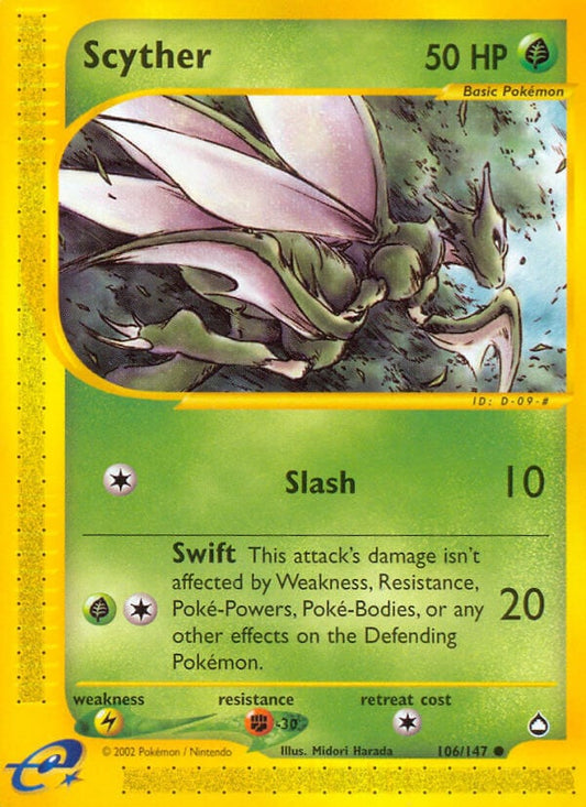 Scyther - Aquapolis 106/147 [ Italiano / Inglese ]