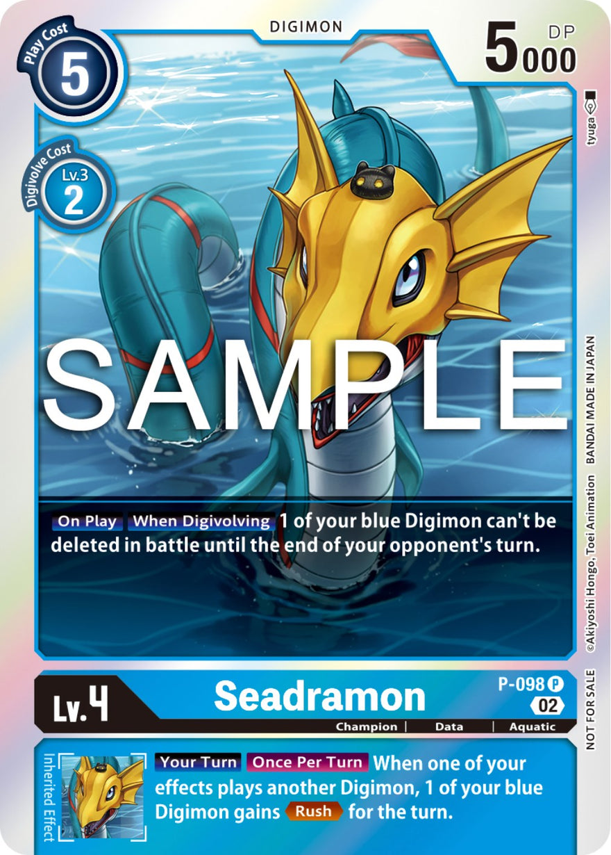 Seadramon P-098 [ Inglese / Giapponese ]