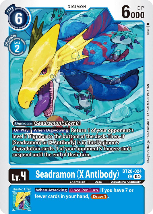 Seadramon BT20-024 [ Inglese / Giapponese ]