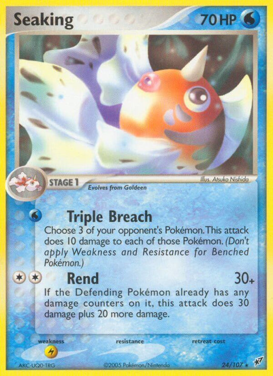 Seaking - EX Deoxys 24/107 [ Italiano / Inglese ]