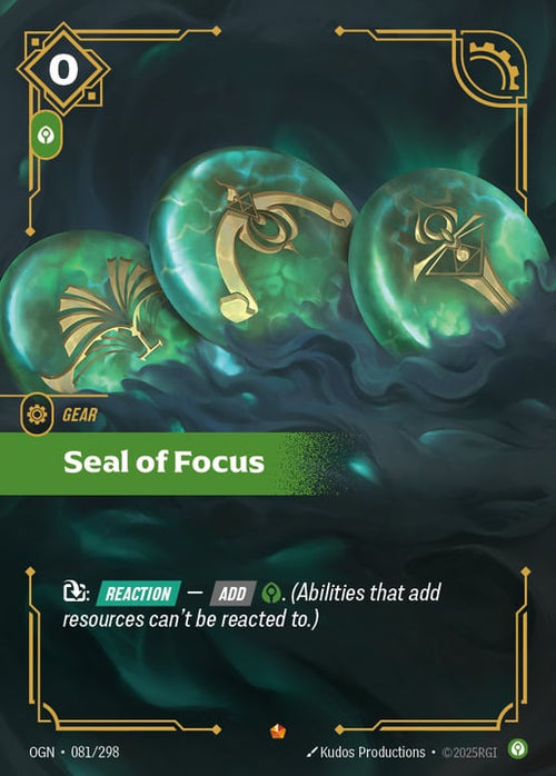Seal of Focus [ Inglese / Cinese Semplificato ]