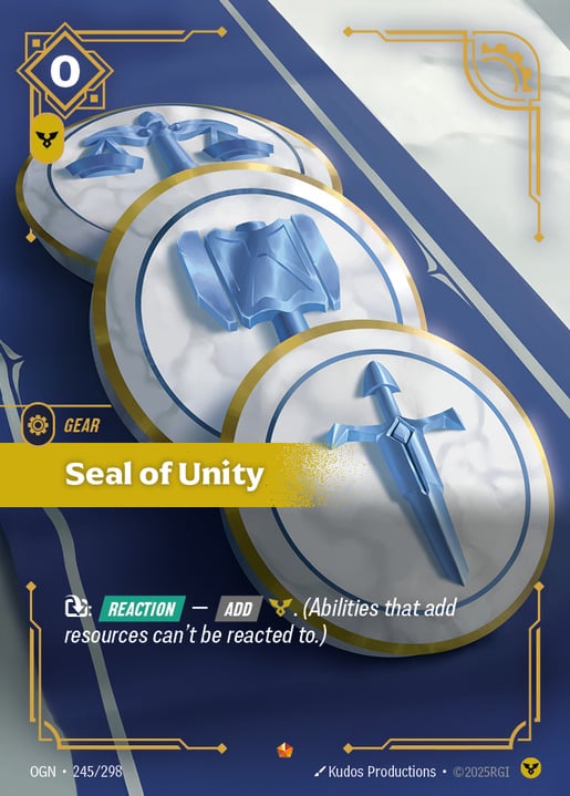 Seal of Unity (EPIC) [ Inglese / Cinese Semplificato ]