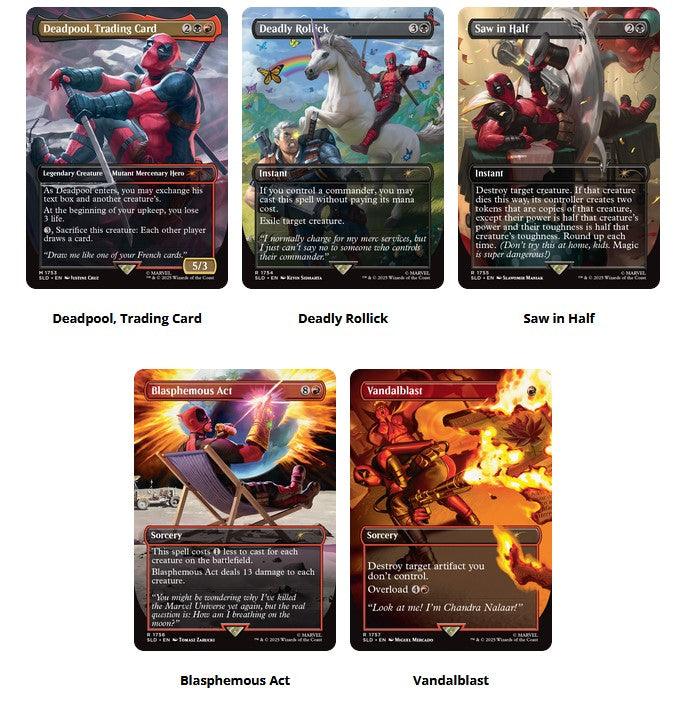 Secret Lair X Marvel’s Deadpool Non Foil Magic The Gathering – ENG MTG