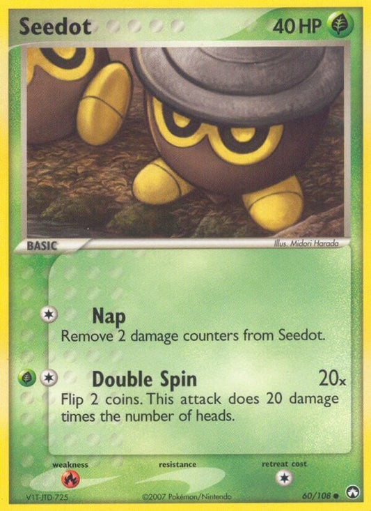 Seedot - EX Power Keepers 60/108 [ Inglese ]