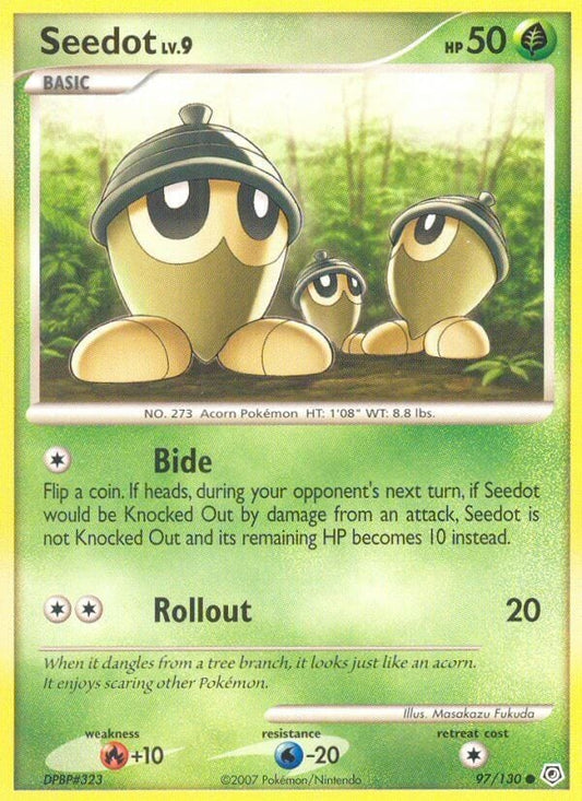 Seedot Lv.9 - Diamante & Perla 97/130 [ Italiano / Inglese ]