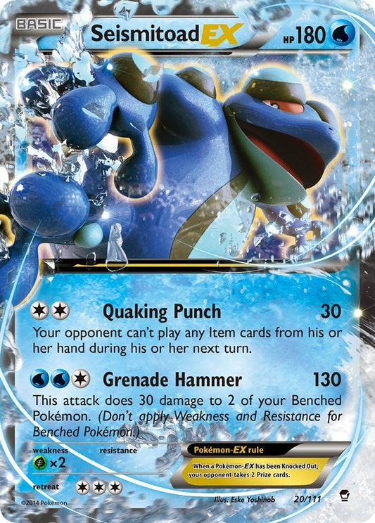 Seismitoad EX - Colpi Furiosi 20/111 [ Italiano / Inglese ]