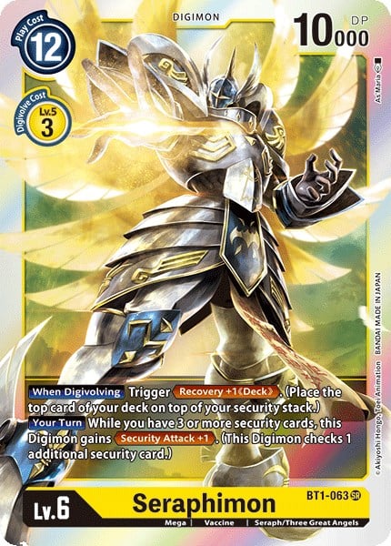 Seraphimon BT1-063 [ Inglese / Giapponese ]