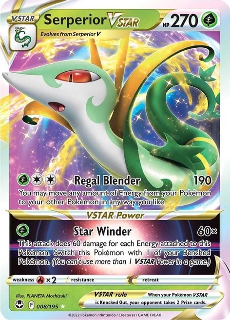 Serperior V ASTRO - Tempesta Argentata 008/195 [ Italiano / Inglese ]