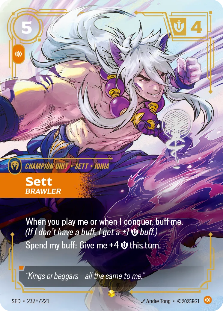 Sett - Brawler [ Inglese / Cinese Semplificato ]