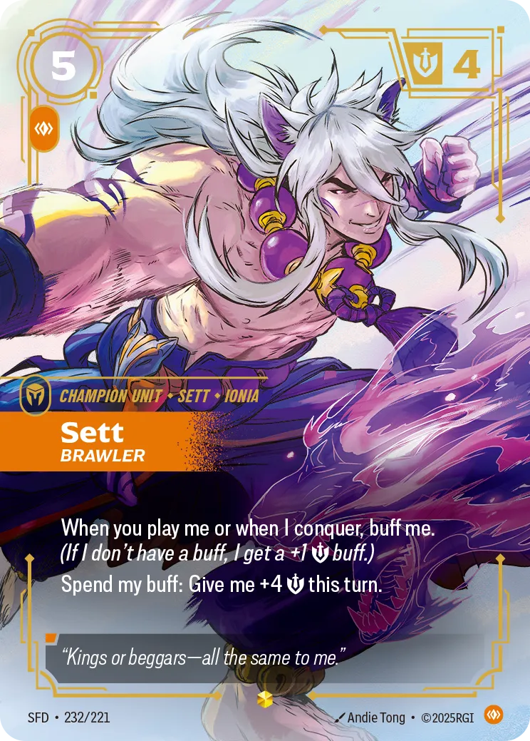 Sett - Brawler [ Inglese / Cinese Semplificato ]