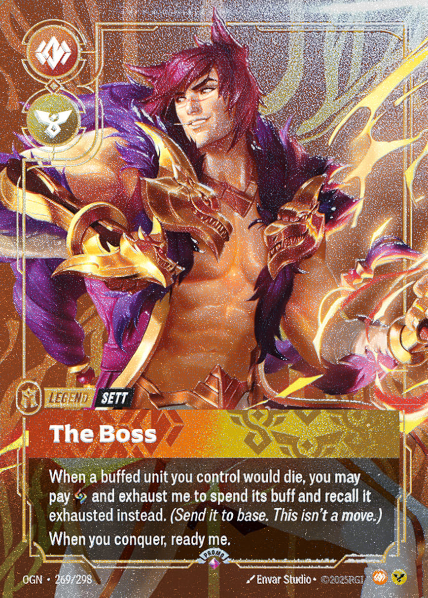 Sett - The Boss (Holographicmetallegendbest‑Ofprizing) [ Inglese / Cinese Semplificato ]