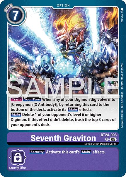 Seventh Graviton BT24-096 [ Inglese / Giapponese ]