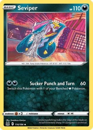 Seviper - Origine Perduta 116/196 [ Italiano ]