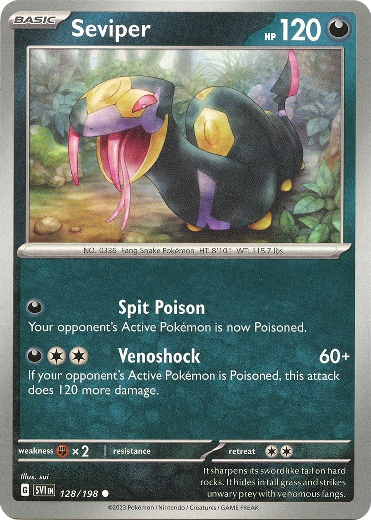 Seviper - Scarlatto e Violetto 128/198 [ Italiano ]