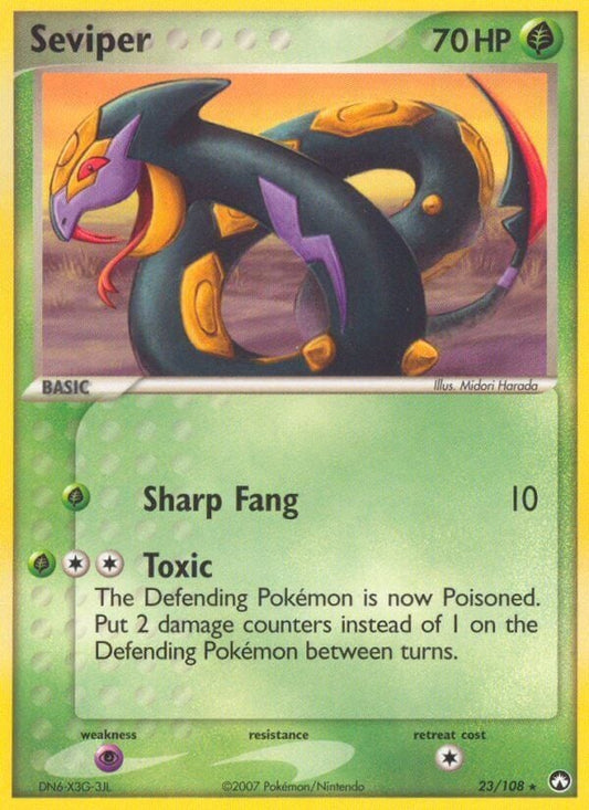 Seviper - EX Power Keepers 23/108 [ Inglese ]