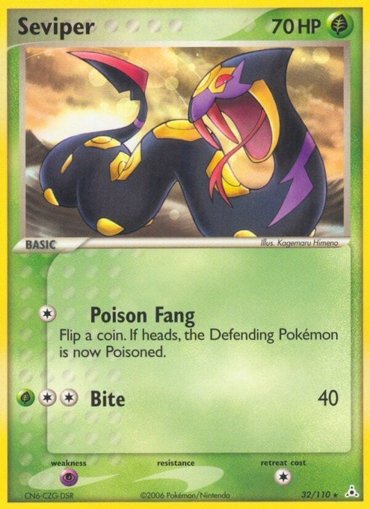 Seviper - EX Fantasmi di Holon 32/110 [ Italiano / Inglese ]