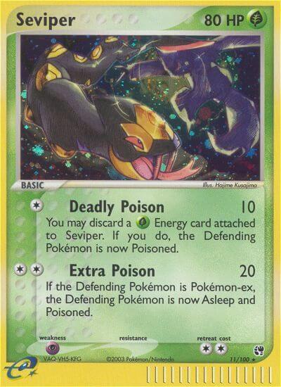 Seviper - EX Tempesta di Sabbia 11/100 [ Italiano / Inglese ]
