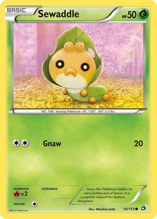 Sewaddle - Legendary Treasures 10/113 [ Italiano / Inglese ]