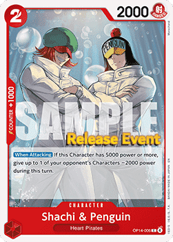 Shachi & Penguin OP14-006 [ Inglese / Giapponese / Francese / Cinese Semplificato ]