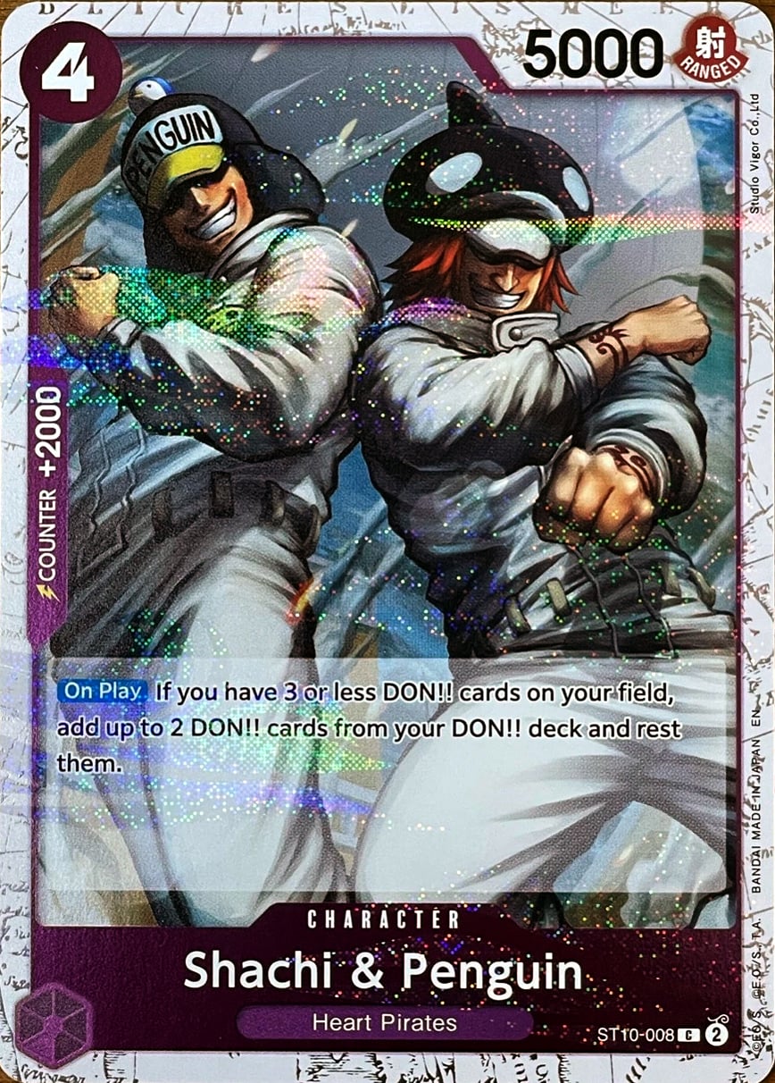 Shachi & Penguin ST10-008 [ Inglese / Giapponese / Francese / Cinese Semplificato ]
