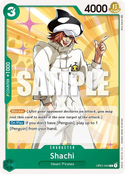 Shachi OP01-044 [ Inglese / Giapponese / Francese / Cinese Semplificato ]