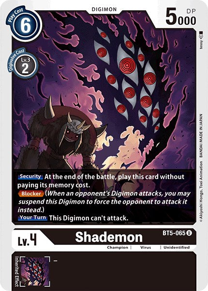 Shademon BT5-065 [ Inglese / Giapponese ]