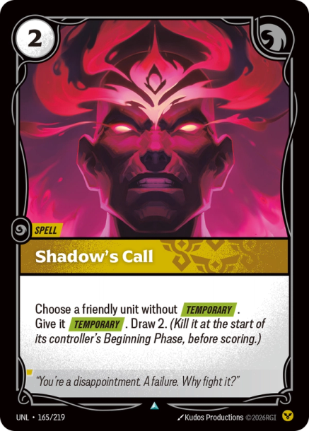 Shadow's Call [ Inglese / Cinese Semplificato ]