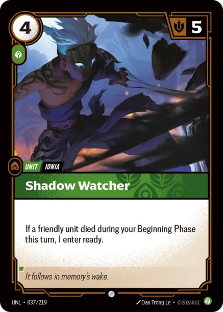 Shadow Watcher (Common) [ Inglese / Cinese Semplificato ]