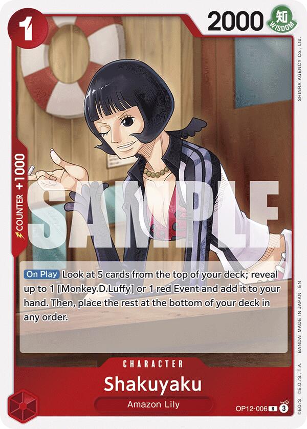 Shakuyaku OP12-006 [ Inglese / Giapponese / Francese / Cinese Semplificato ]
