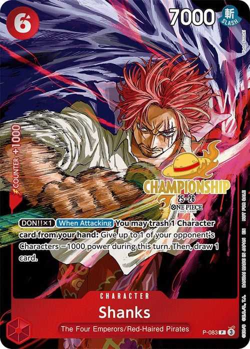 Shanks P-083 [ Inglese / Giapponese / Francese / Cinese Semplificato ]