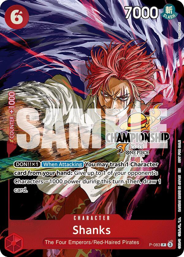 Shanks P-083 [ Inglese / Giapponese / Francese / Cinese Semplificato ]