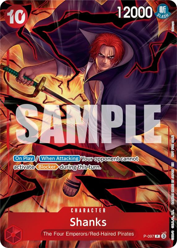 Shanks P-097 [ Inglese / Giapponese / Francese / Cinese Semplificato ]