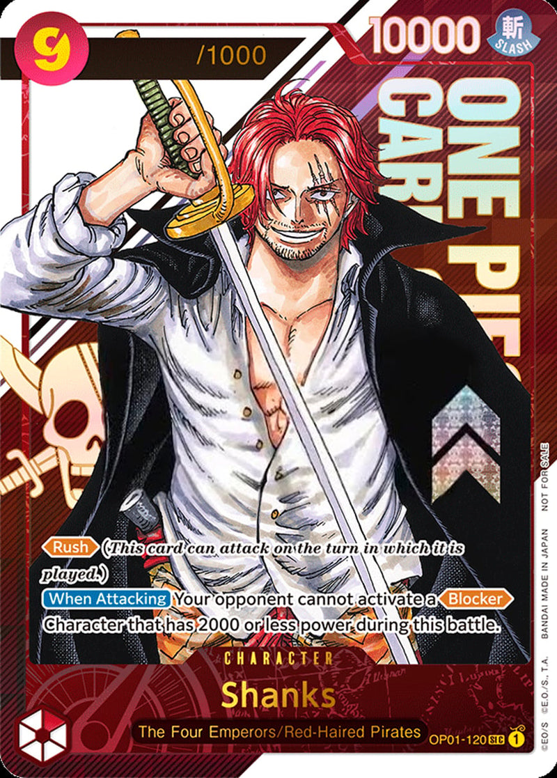 Shanks ST01-120 [ Inglese / Giapponese / Francese / Cinese Semplificato ]