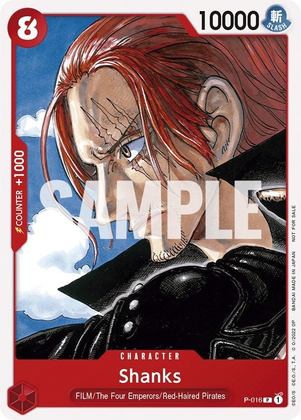 Shanks P-016 [ Inglese / Giapponese / Francese / Cinese Semplificato ]