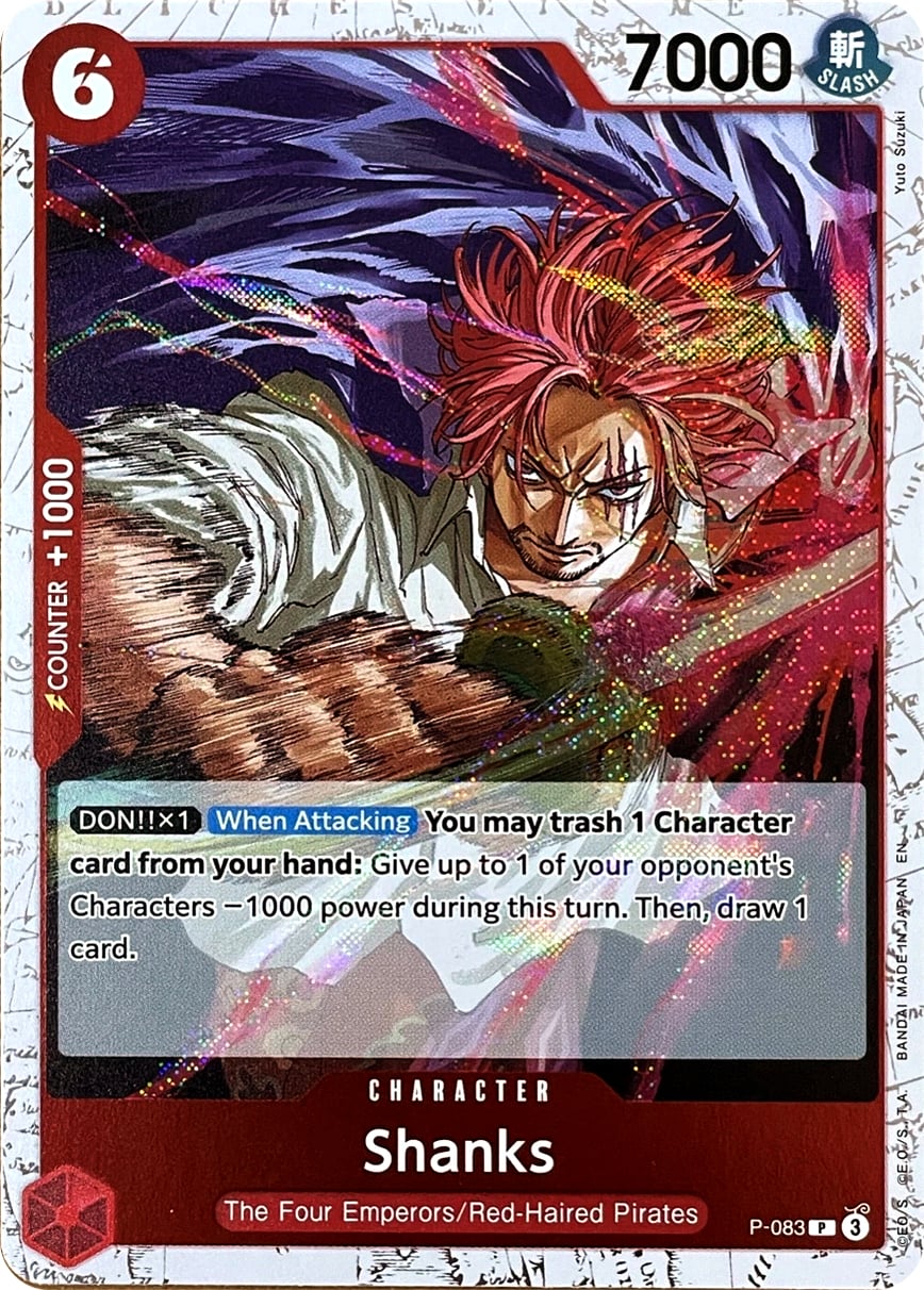 Shanks P-083 [ Inglese / Giapponese / Francese / Cinese Semplificato ]