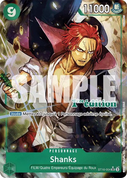 Shanks ST16-004 [ Inglese / Giapponese / Francese / Cinese Semplificato ]