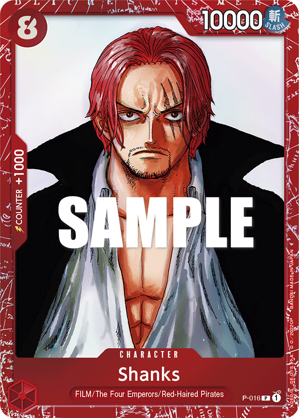 Shanks P-016 [ Inglese / Giapponese / Francese / Cinese Semplificato ]