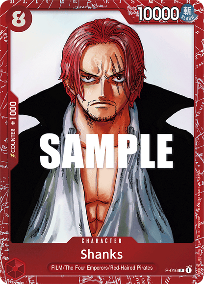 Shanks P-016 [ Inglese / Giapponese / Francese / Cinese Semplificato ]