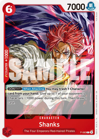 Shanks P-083 [ Inglese / Giapponese / Francese / Cinese Semplificato ]