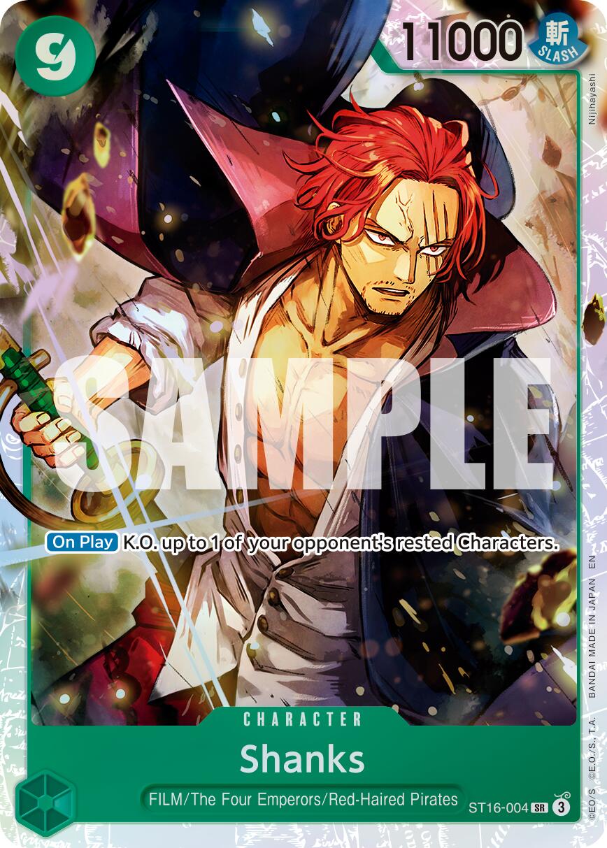 Shanks ST16-004 [ Inglese / Giapponese / Francese / Cinese Semplificato ]