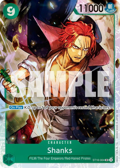 Shanks ST16-004 [ Inglese / Giapponese / Francese / Cinese Semplificato ]