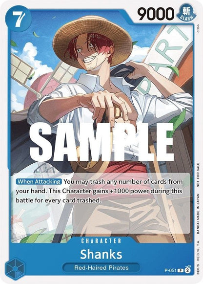 Shanks P-051 [ Inglese / Giapponese / Francese / Cinese Semplificato ]