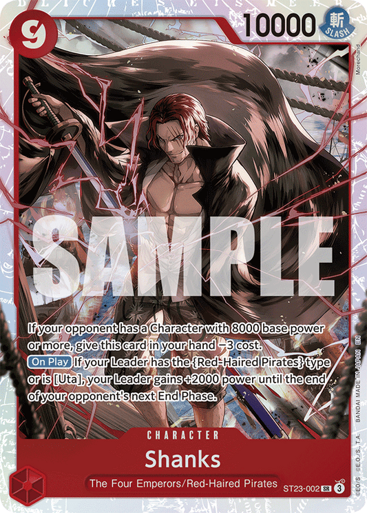 Shanks ST23-002 [ Inglese / Giapponese / Francese / Cinese Semplificato ]