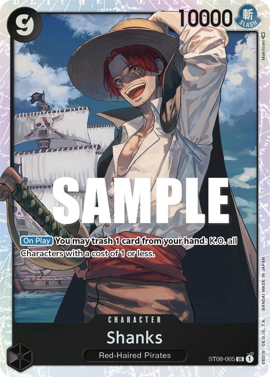 Shanks ST08-005 [ Inglese / Giapponese / Francese / Cinese Semplificato ]
