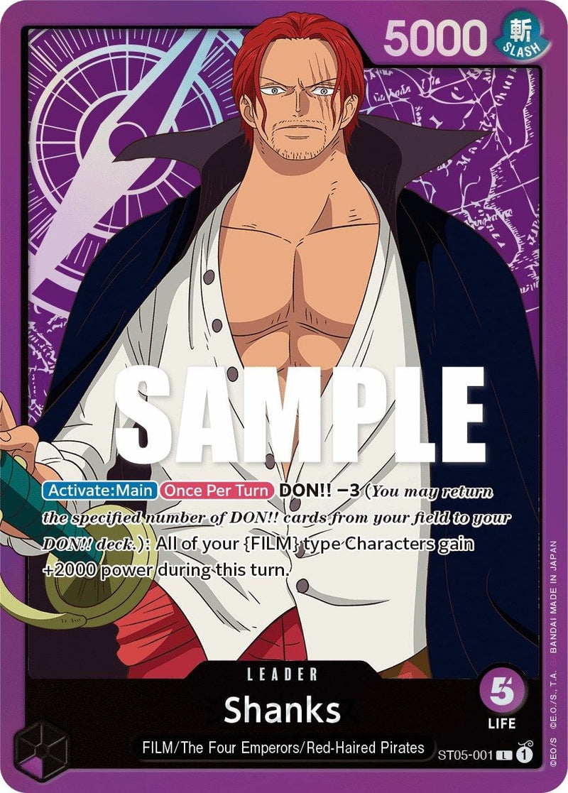 Shanks ST05-001 [ Inglese / Giapponese / Francese / Cinese Semplificato ]