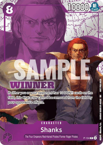 Shanks P-104 [ Inglese / Giapponese / Francese / Cinese Semplificato ]