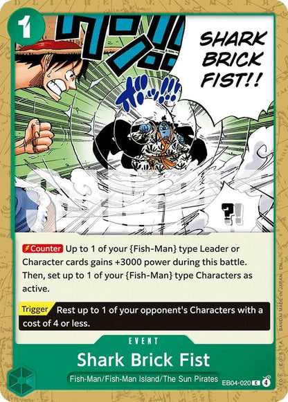 Shark Brick Fist EB04-020 [ Inglese / Giapponese / Francese / Cinese Semplificato ]