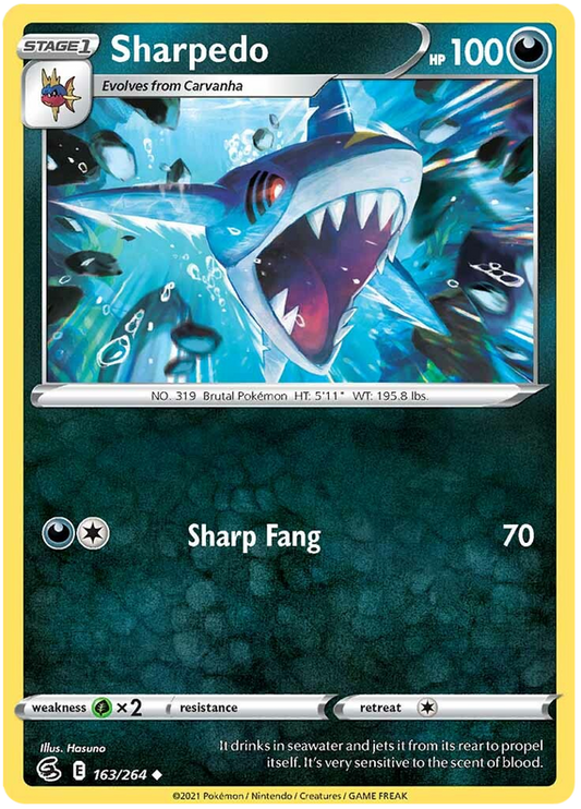 Sharpedo - Colpo Fusione 163/264 [ Italiano / Inglese ]